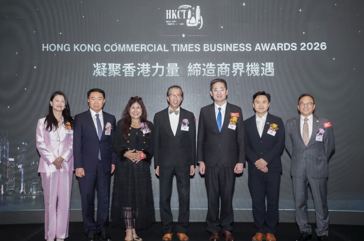 原點工程榮獲「Hong Kong Commercial Times Business Awards 2026」最傑出裝修工程服務大獎4