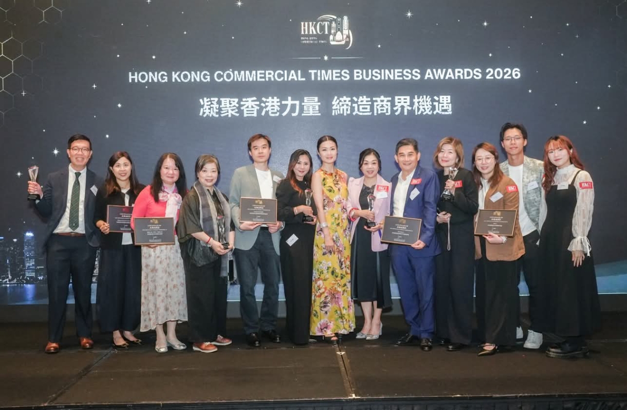 原點工程榮獲「Hong Kong Commercial Times Business Awards 2026」最傑出裝修工程服務大獎5